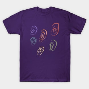 Rainbow spirals T-Shirt